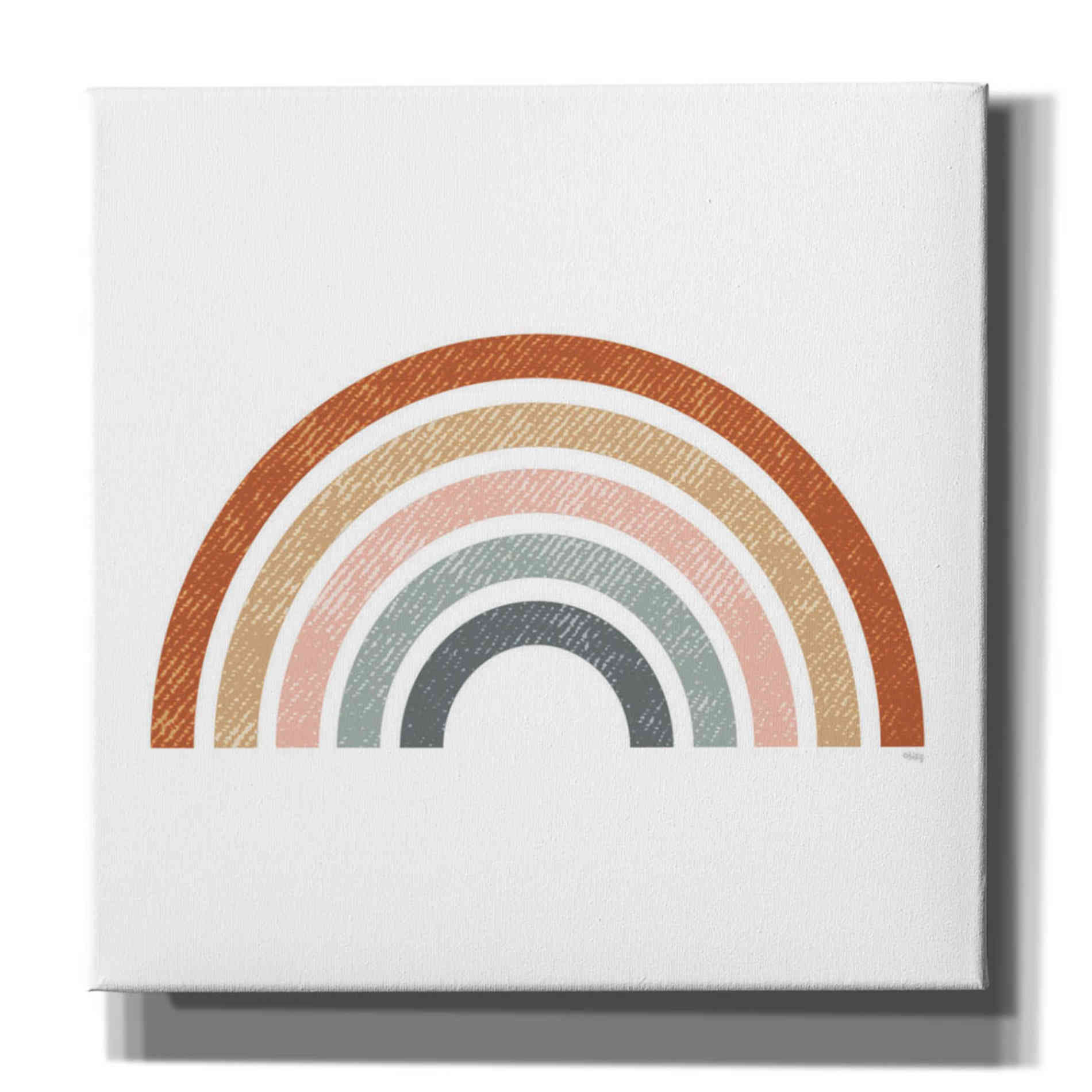 'Rustic Rainbow' by Heidi Kuntz, Canvas Wall Art