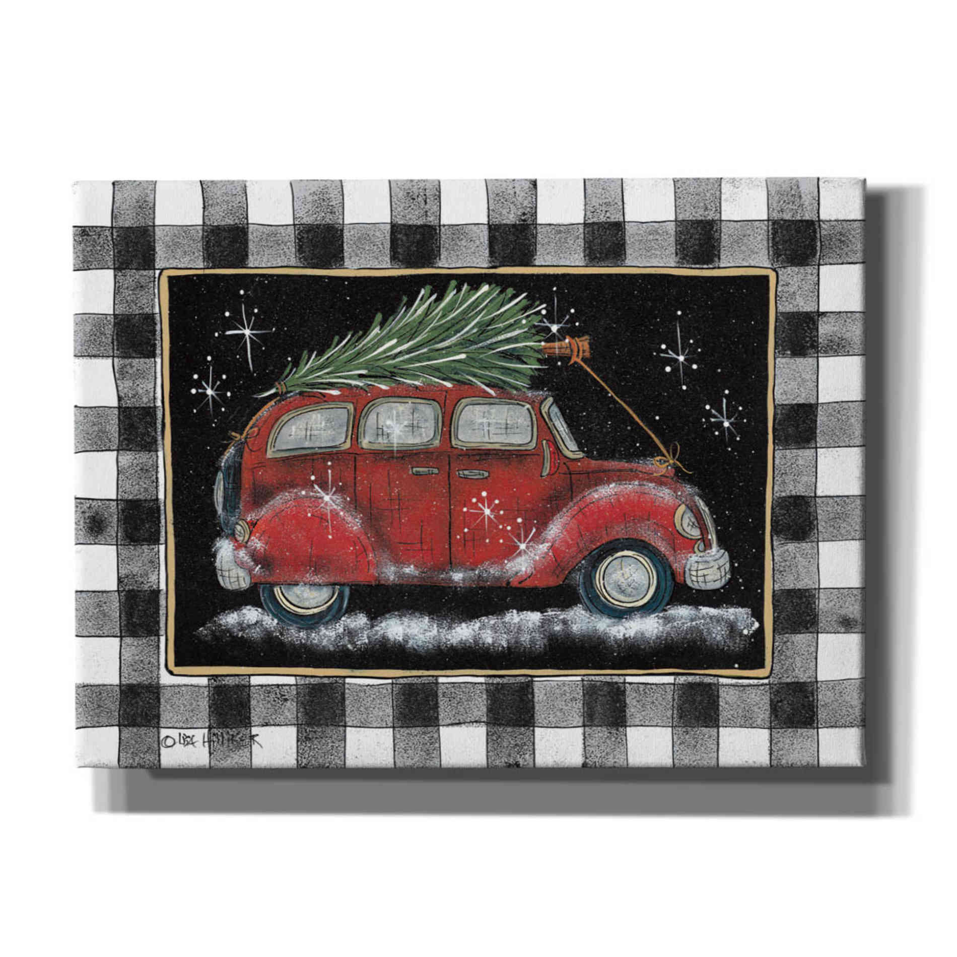 'Ready For Christmas' by Lisa Hilliker, Canvas Wall Art