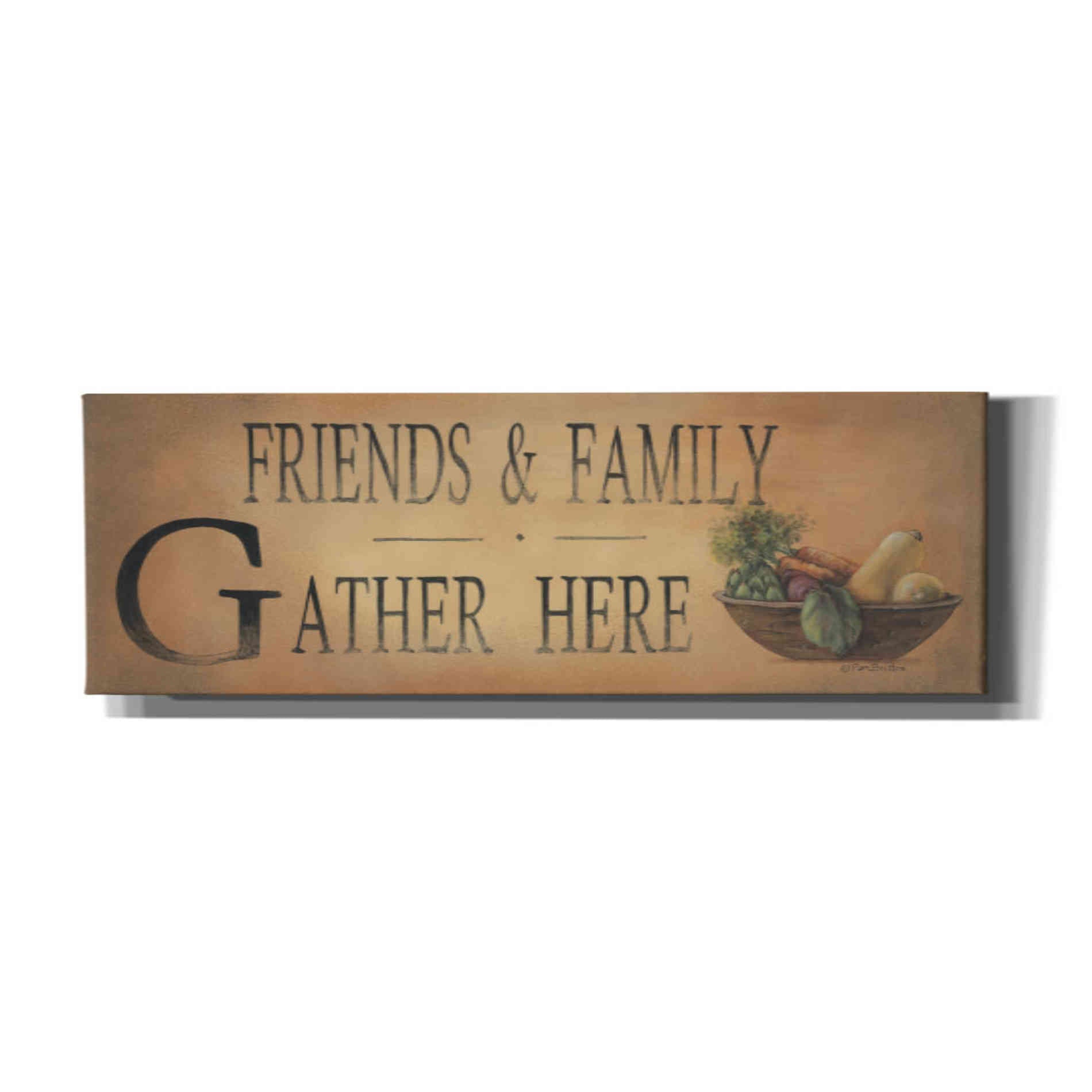 'Friends & Family' by Pam Britton, Canvas Wall Art