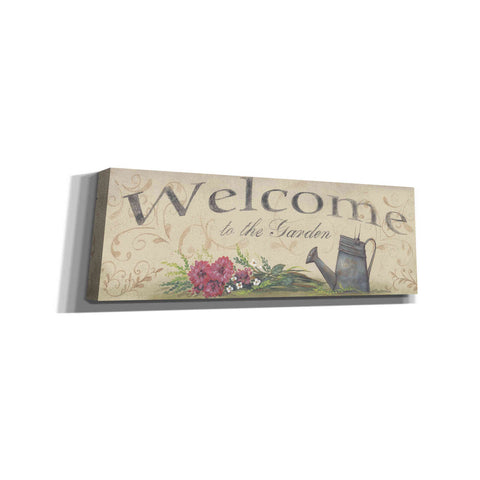 Image of 'Welcome to the Garden' by Pam Britton, Canvas Wall Art