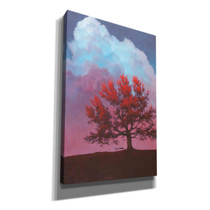 'Red Tree' by Tim Gagnon, Canvas Wall Art