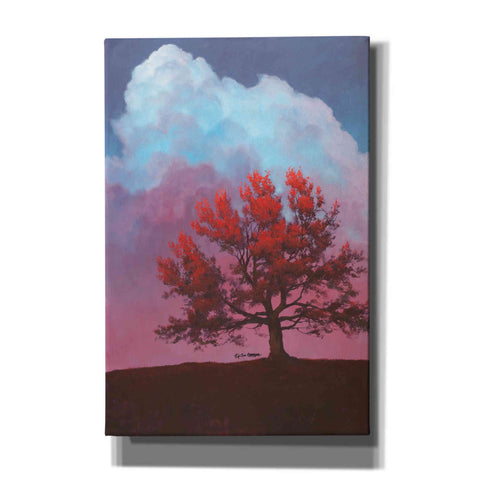 Image of 'Red Tree' by Tim Gagnon, Canvas Wall Art