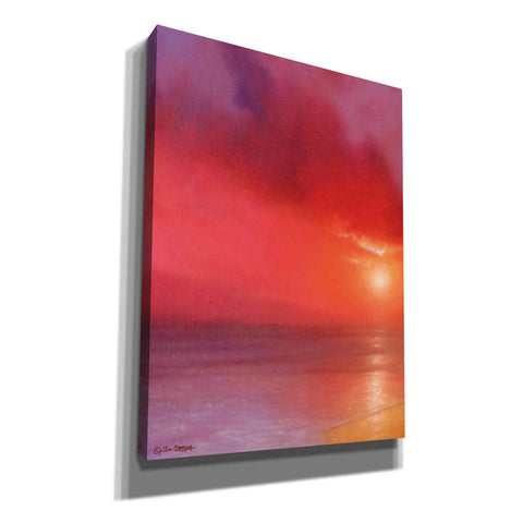 Image of 'Sunset in Red' by Tim Gagnon, Canvas Wall Art