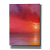 'Sunset in Red' by Tim Gagnon, Canvas Wall Art