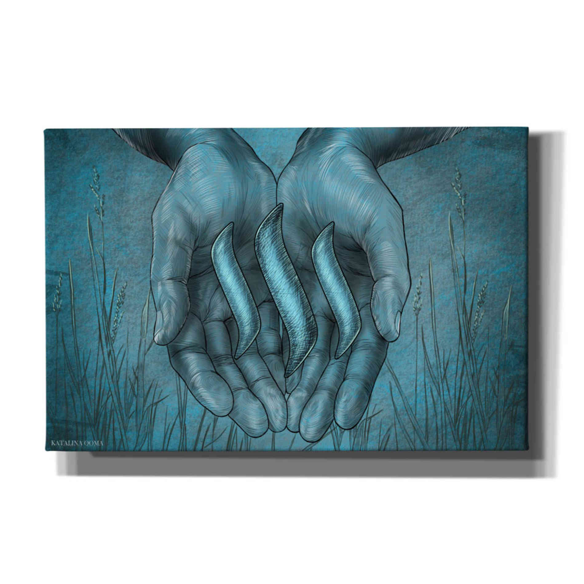 'Steem Crypto' by Katalina, Canvas Wall Art