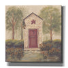 'Folk Art Outhouse III' by Pam Britton, Canvas Wall Art