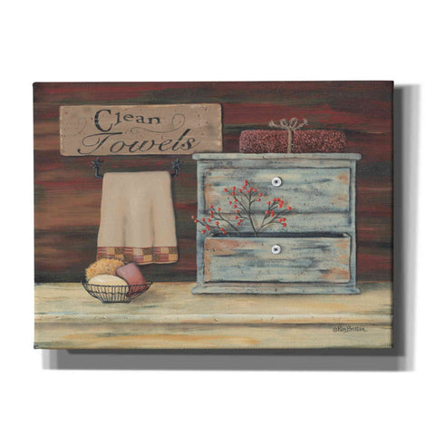 Image of 'Clean Towels' by Pam Britton, Canvas Wall Art