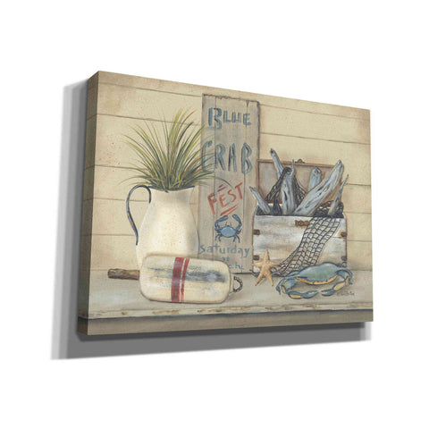 Image of 'Blue Crab Fest' by Pam Britton, Canvas Wall Art