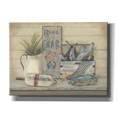 Image of 'Blue Crab Fest' by Pam Britton, Canvas Wall Art
