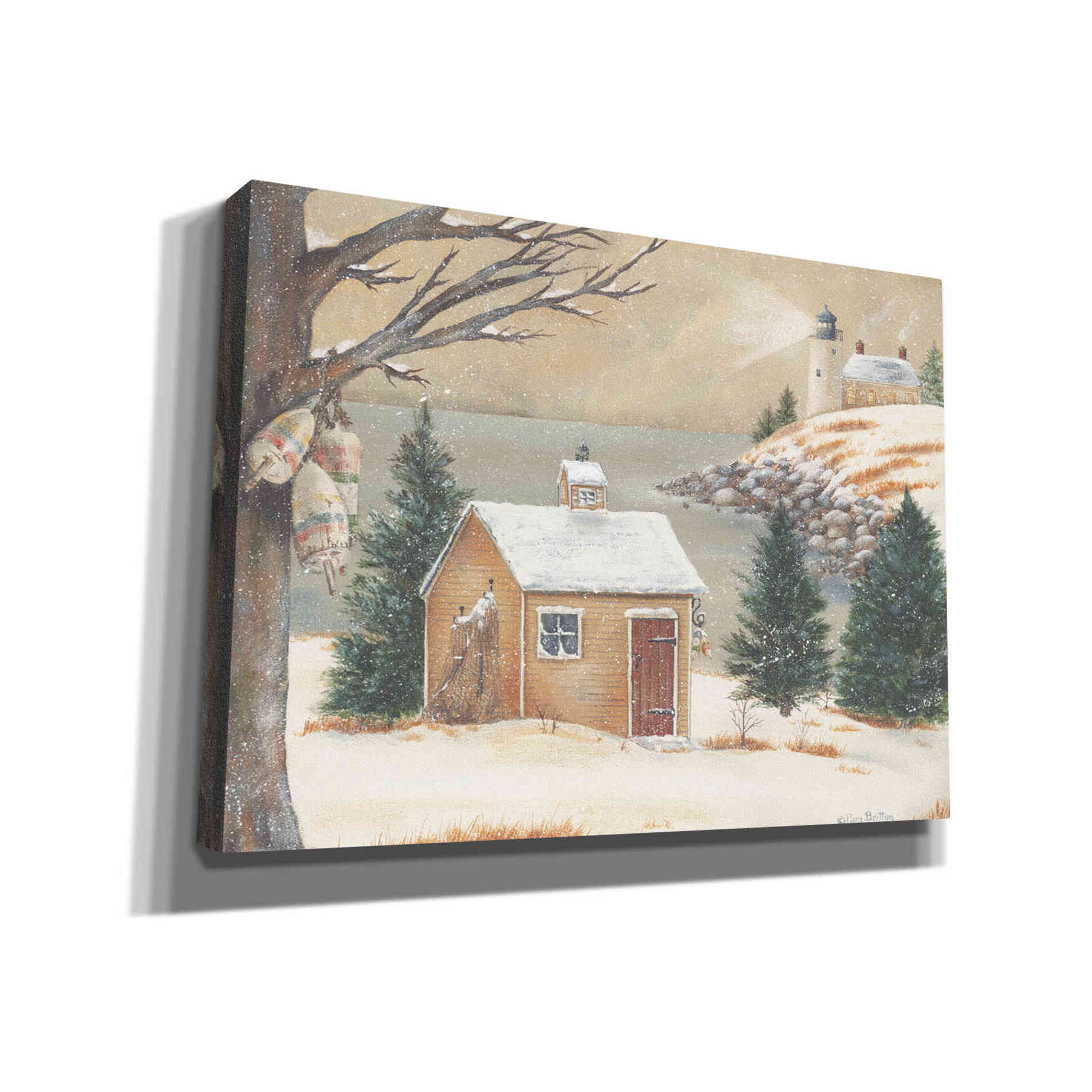 'Winter Light' by Pam Britton, Canvas Wall Art