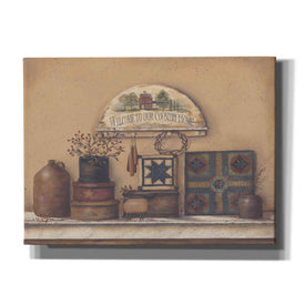 'Country Prims I' by Pam Britton, Canvas Wall Art