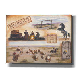 'Western II' by Pam Britton, Canvas Wall Art