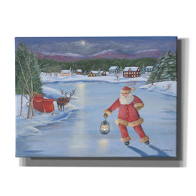 'Santa's Fun II' by Pam Britton, Canvas Wall Art