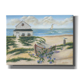'Beach Cottage II' by Pam Britton, Canvas Wall Art