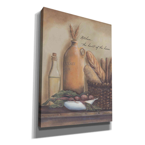Image of 'Kitchen the Heart of the Home' by Pam Britton, Canvas Wall Art