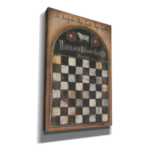 'Woolsey Board Games' by Pam Britton, Canvas Wall Art