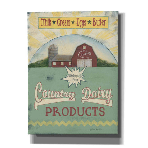 Image of 'Country Dairy' by Pam Britton, Canvas Wall Art