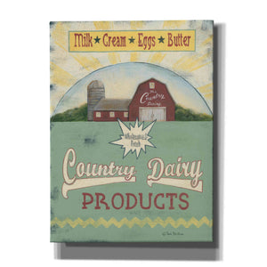 'Country Dairy' by Pam Britton, Canvas Wall Art