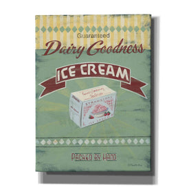 'Ice Cream' by Pam Britton, Canvas Wall Art
