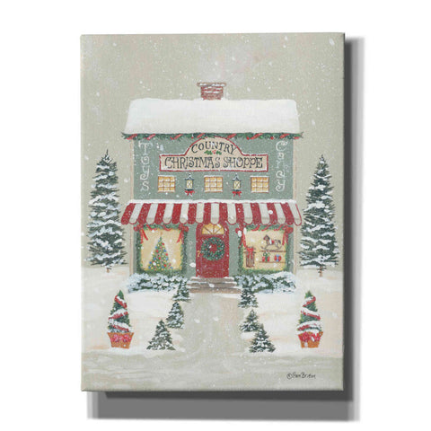 Image of 'Country Christmas Shoppe' by Pam Britton, Canvas Wall Art