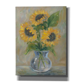 'Sunny Bouquet' by Pam Britton, Canvas Wall Art