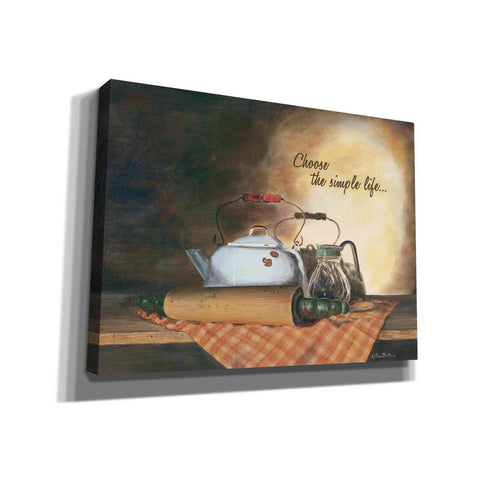 Image of 'Choose the Simple Life' by Pam Britton, Canvas Wall Art