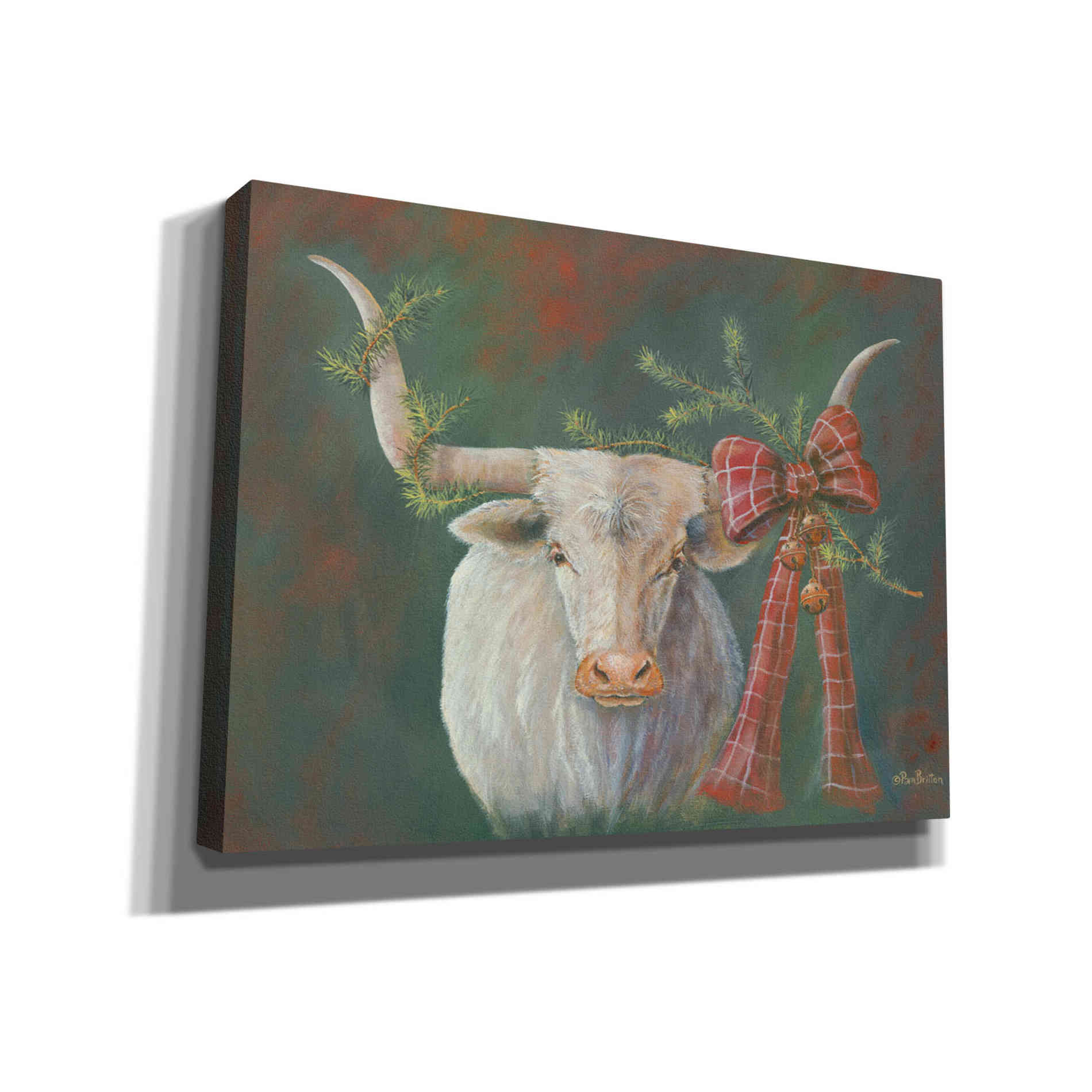 'Hilda Mae Decked Out' by Pam Britton, Canvas Wall Art