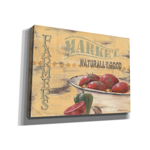 Image of 'Farmer's Market, Naturally Good' by Pam Britton, Canvas Wall Art