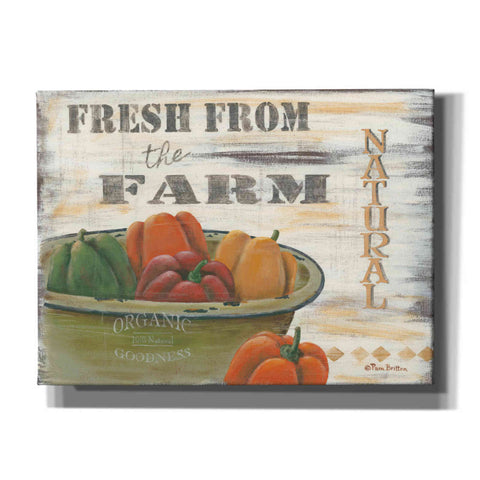 Image of 'Fresn From the Farm, Natural' by Pam Britton, Canvas Wall Art