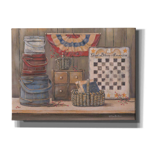 Image of 'God Bless America' by Pam Britton, Canvas Wall Art
