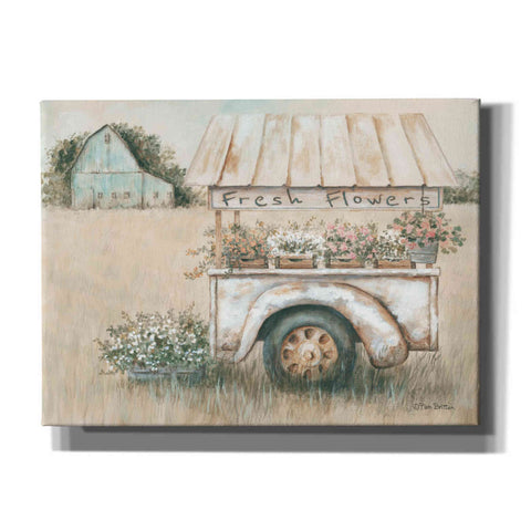 Image of 'Fresh Flowers for Sale' by Pam Britton, Canvas Wall Art