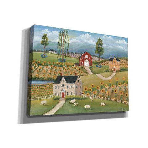 Image of 'Valley Flower Farms' by Pam Britton, Canvas Wall Art