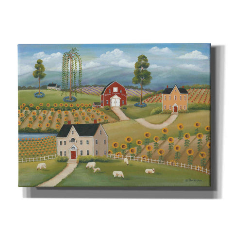 Image of 'Valley Flower Farms' by Pam Britton, Canvas Wall Art