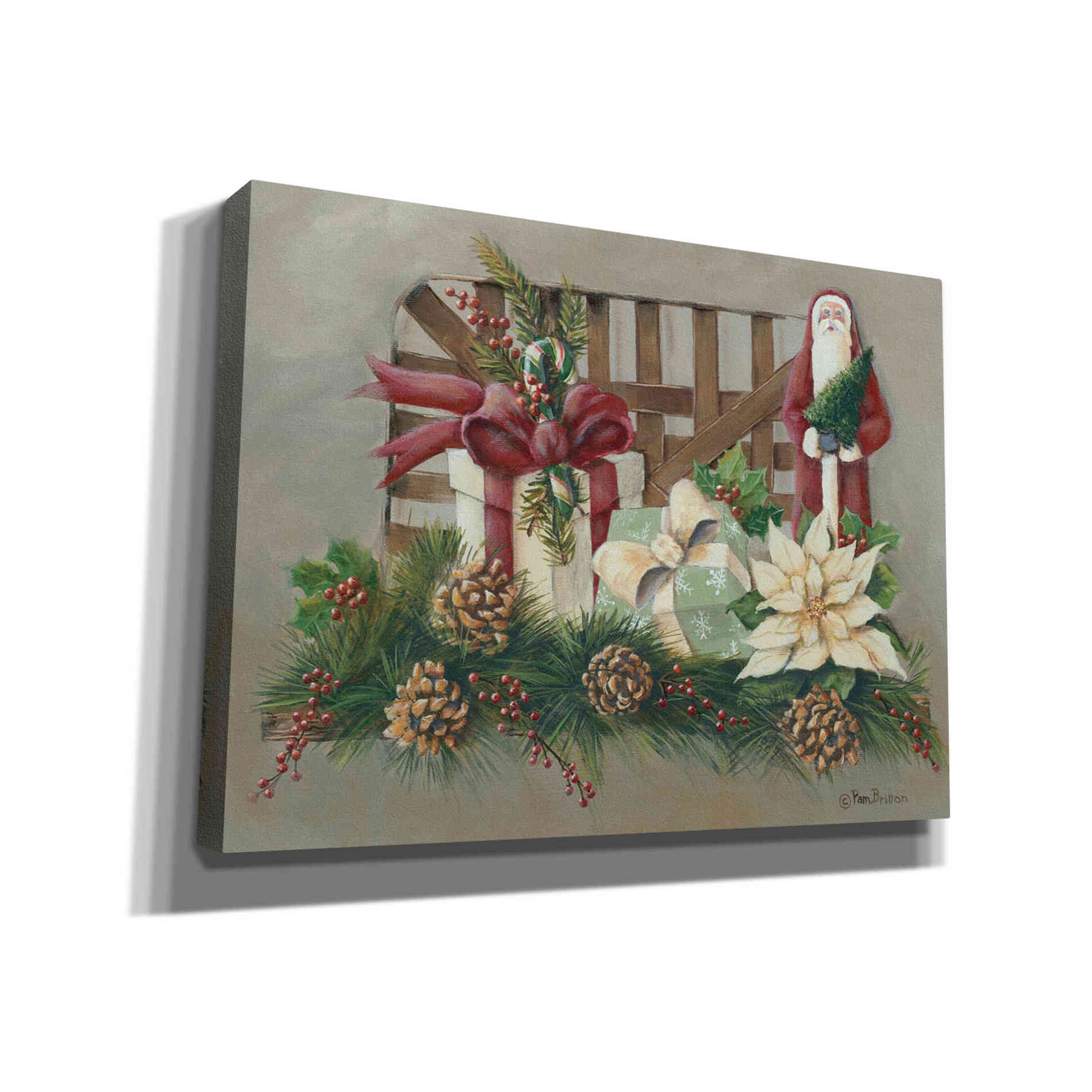 'A Joyful Assortment' by Pam Britton, Canvas Wall Art