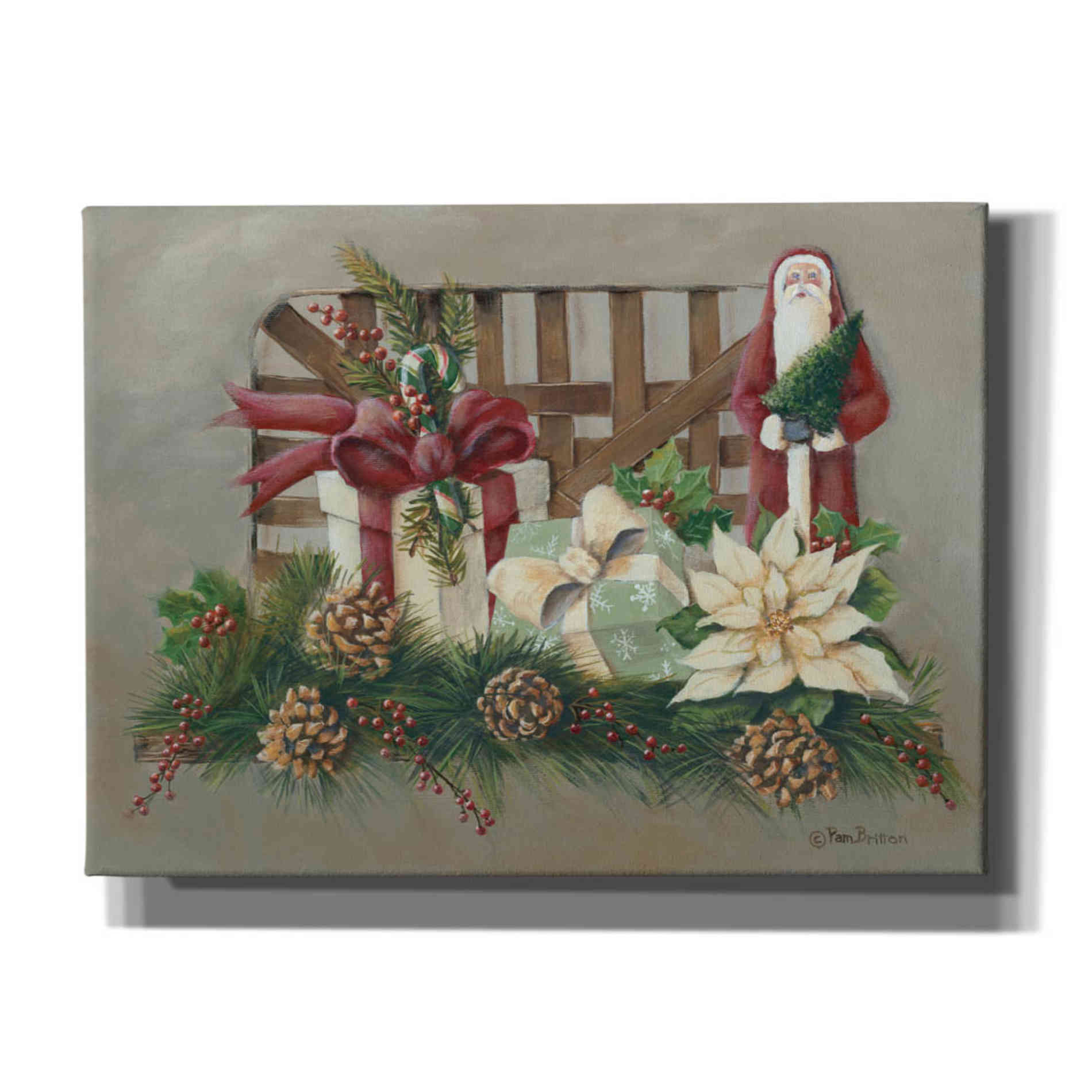 'A Joyful Assortment' by Pam Britton, Canvas Wall Art