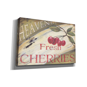 'Heavenly Cherries' by Pam Britton, Canvas Wall Art