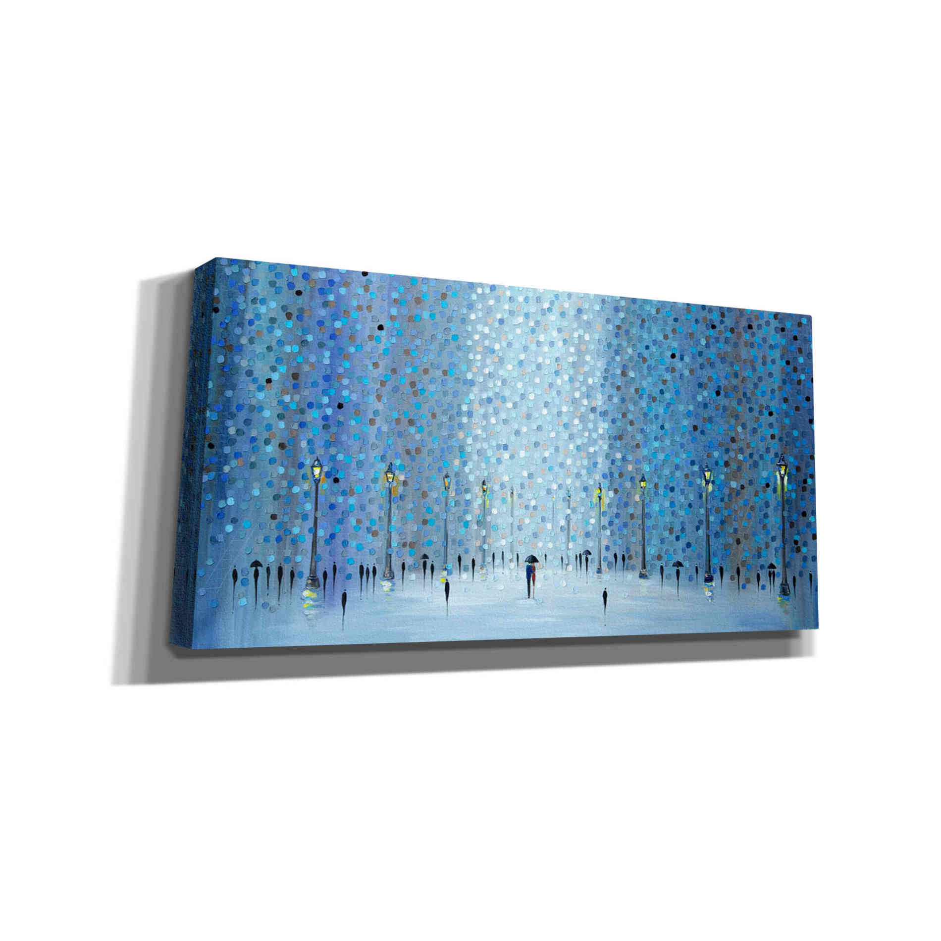 'When The Sky Fall' by Ekaterina Ermilkina, Canvas Wall Art