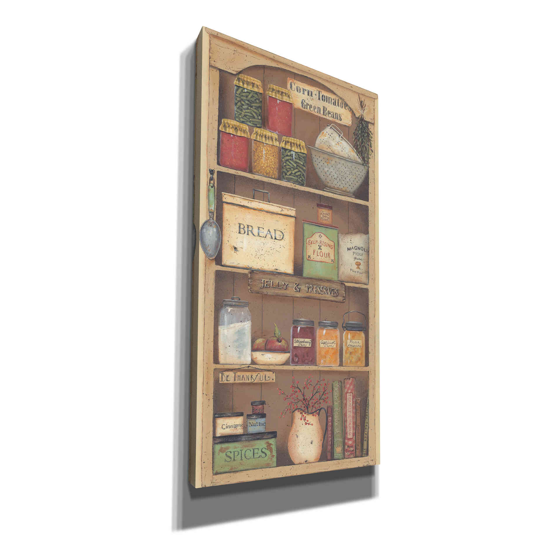 'Farmhouse Pantry II' by Pam Britton, Canvas Wall Art
