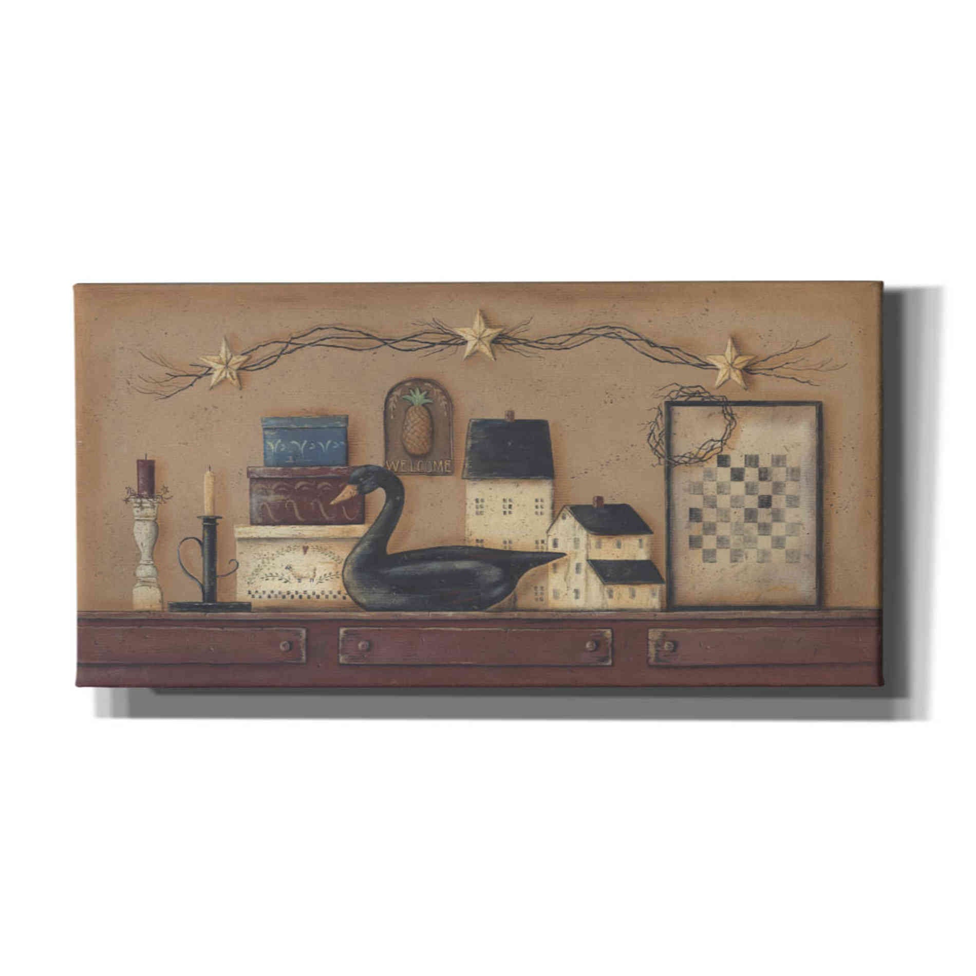 'A Prim Collection' by Pam Britton, Canvas Wall Art