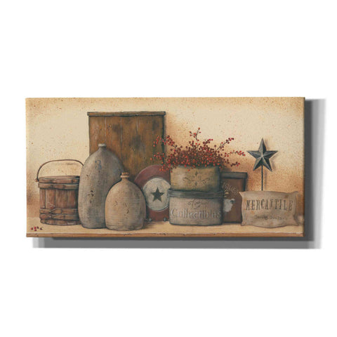 Image of 'Antique Treasures I' by Pam Britton, Canvas Wall Art