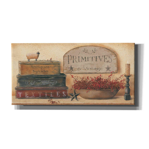 'Primitives & Vintage' by Pam Britton, Canvas Wall Art