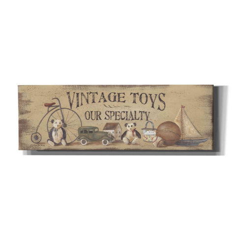 Image of 'Antique Toys' by Pam Britton, Canvas Wall Art
