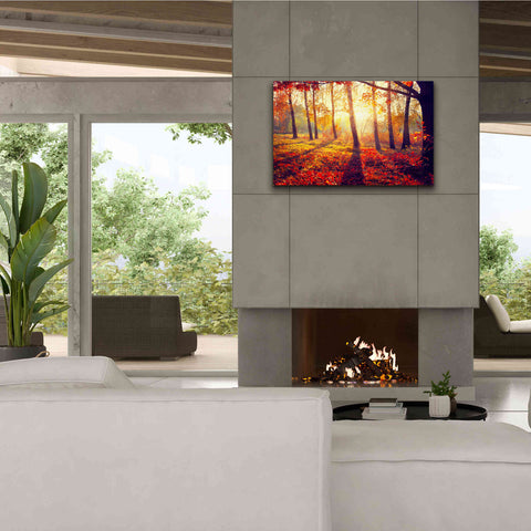 Image of 'Golden Afternoon' Canvas Wall Art,40 x 26