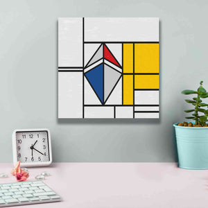'Mondrian 3937 Ethereum Crypto Art-02' by Epic Portfolio, Giclee Canvas Wall Art,12 x 12