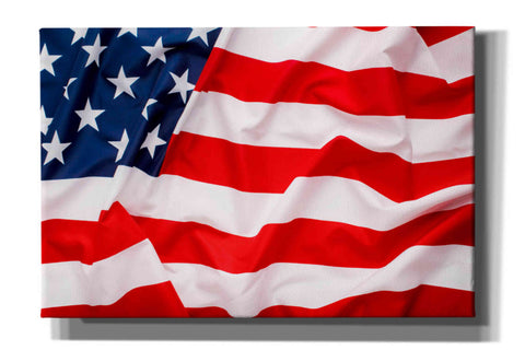 Image of 'Flag of the United States of America' by Epic Portfolio, Giclee Canvas Wall Art