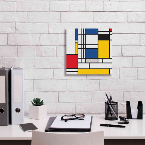 Image of 'Mondrian NFT2' by Epic Portfolio, Giclee Canvas Wall Art,12x12