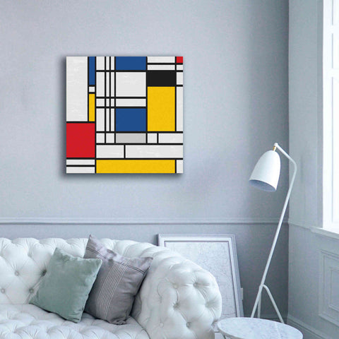 Image of 'Mondrian NFT2' by Epic Portfolio, Giclee Canvas Wall Art,37x37