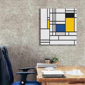'Mondrian NFT3' by Epic Portfolio, Giclee Canvas Wall Art,26x26