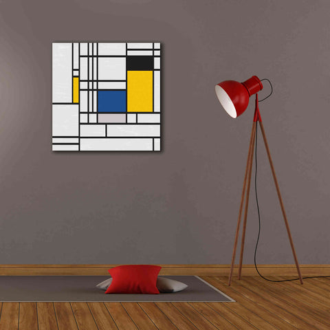Image of 'Mondrian NFT3' by Epic Portfolio, Giclee Canvas Wall Art,26x26