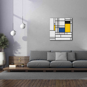 'Mondrian NFT3' by Epic Portfolio, Giclee Canvas Wall Art,37x37
